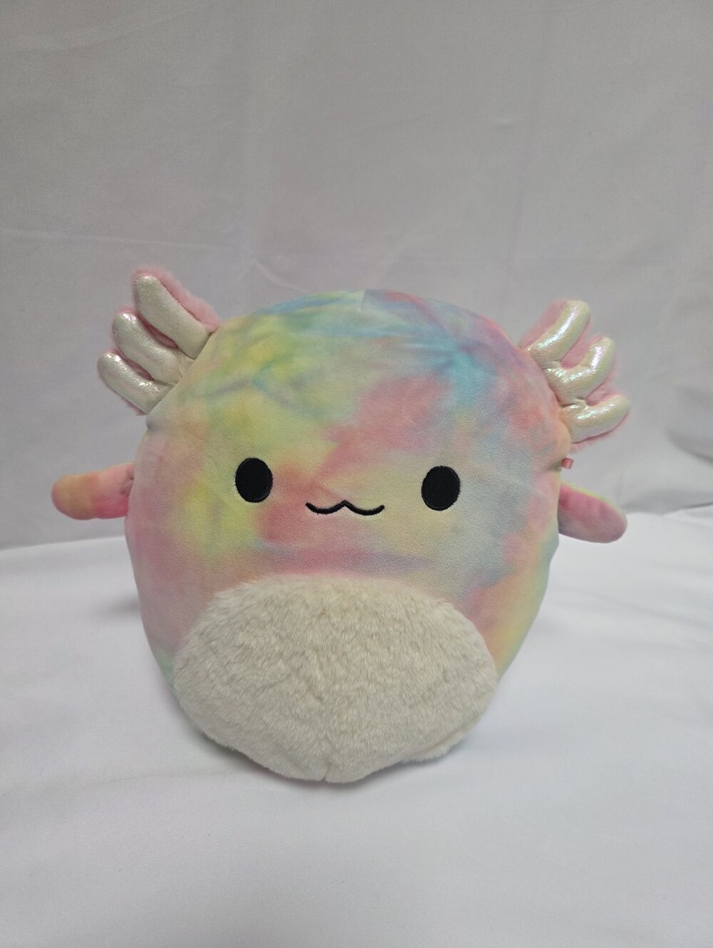 Squishmallows Tinley Rainbow Tie Dye Axolotl 11" Plush Jazwares